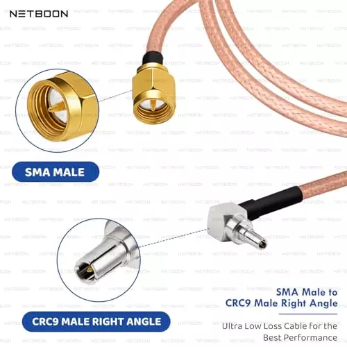 netboon-rg316-coaxial-cable-with-sma-male-to-crc9-male-right-angle-connector-15-m-copper-50-ohm-for-dongles-wireless-modems-3g4g-lte-routers
