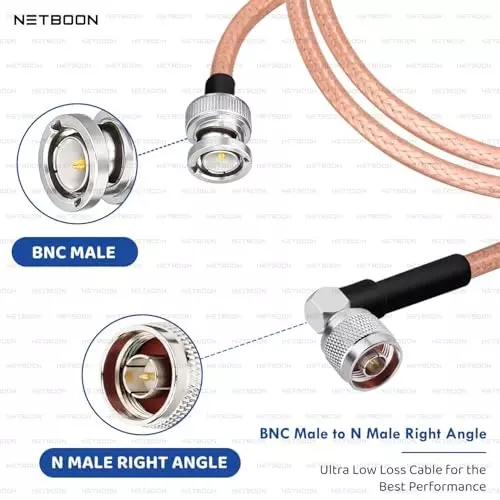 netboon-rg316-low-loss-coaxial-cable-with-bnc-male-to-n-male-right-angle-connector-15-m-copper-50-ohm-for-rf-testing-and-communication-systems