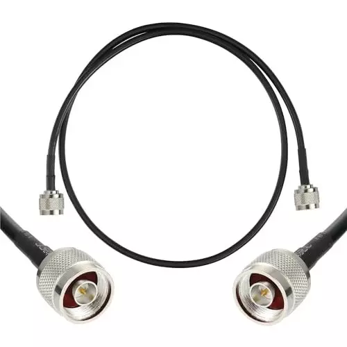 netboon-hlf-200-low-loss-coaxial-cable-jumper-with-n-male-to-n-male-flexible-15-m-length-black-hlf200cable-15