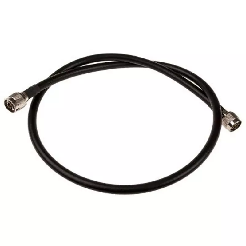 TE CONNECTIVITY Coaxial Cable [1] Male [2] Male Terminated Termination Style RG213 Coaxial Type, 1337803-3 (Pack of 50)