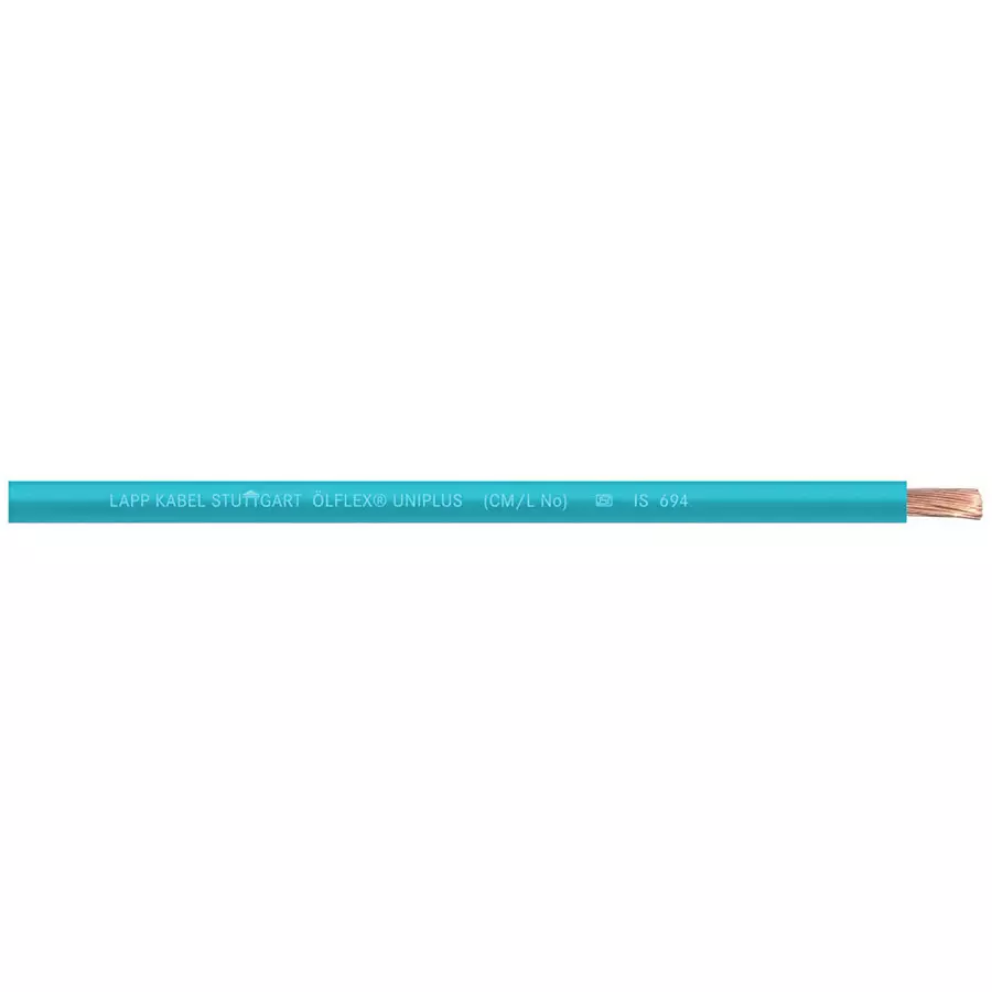 Lapp Ölflex Uniplus Flame Retardant PVC Flexible Cable 1 sq.mm 1 Core Color Blue 3 kV 300 m, 4510023U300