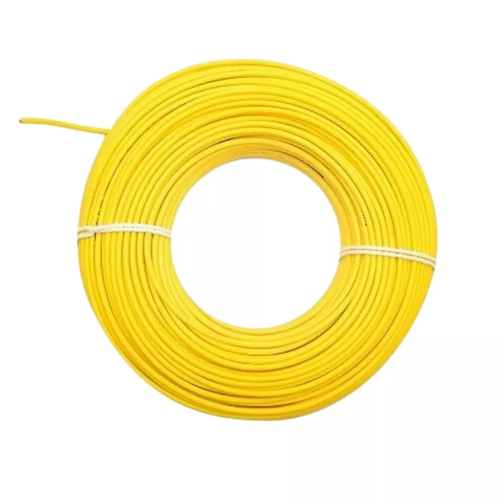 JAMSONS SUPER Flame Retardant (FR) House Cable 0.75 Sq.mm 1 Core Yellow (90 m), JM-012