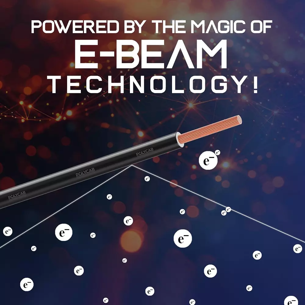 Polycab Suprema Flame Retardant (FR) House Cable 90 m Length 0.75 Sq. mm Copper Conductor 1 Core PVC Insulated Black