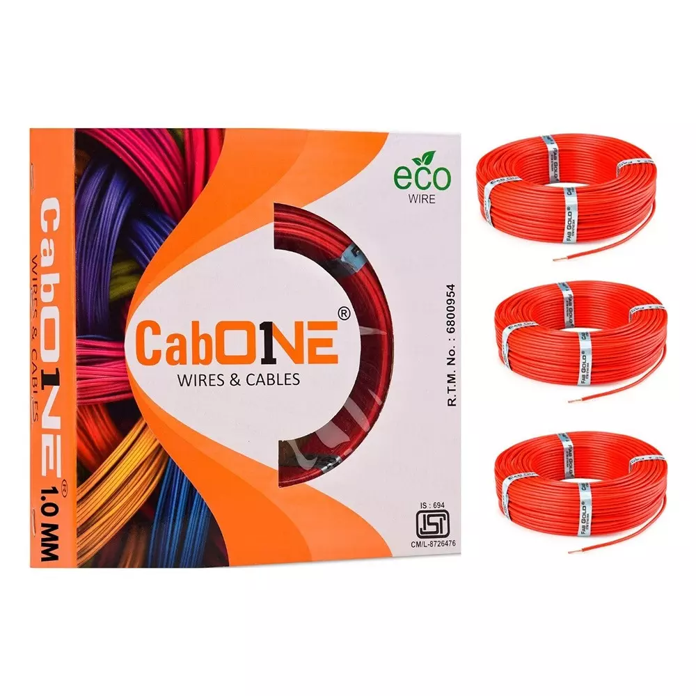 cabone-electrical-wire-red-fr-pvc-insulation-cca-copper-1-core-1-sq-mm-90-m-length-pack-of-3