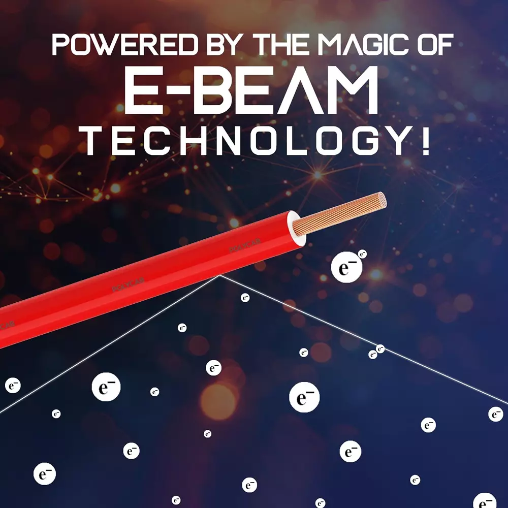 Polycab Suprema Flame Retardant (FR) House Cable 90 m Length 0.75 Sq. mm Copper Conductor 1 Core PVC Insulated Red