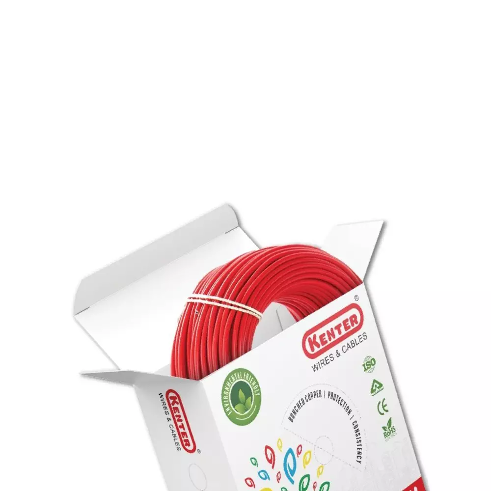 kenter-fr-multistrand-cable-1-sq-mm-copper-conductor-1-core-pvc-insulation-180-m-cable-length-red