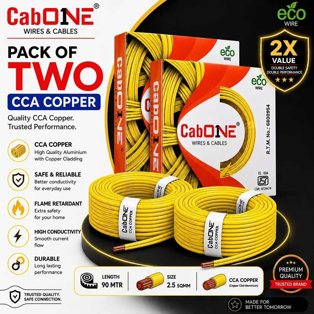 cabone-electrical-wire-yellow-fr-pvc-insulation-cca-copper-1-core-25-sq-mm-90-m-length-pack-of-2