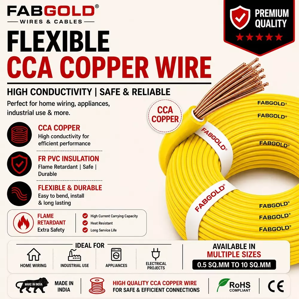 fabgold-electrical-wire-yellow-fr-pvc-insulation-cca-copper-1-core-4-sq-mm-and-90-m-length