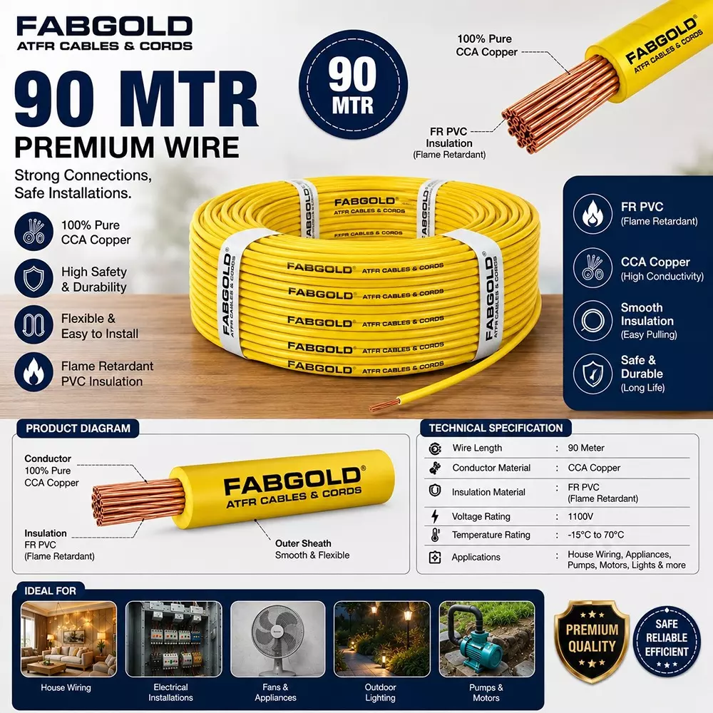 fabgold-electrical-wire-yellow-fr-pvc-insulation-cca-copper-1-core-4-sq-mm-and-90-m-length