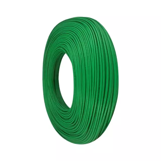 Venco 0.75 Sq. mm 1 Core Flame Retardant (FR) House Wire Green (90 m)