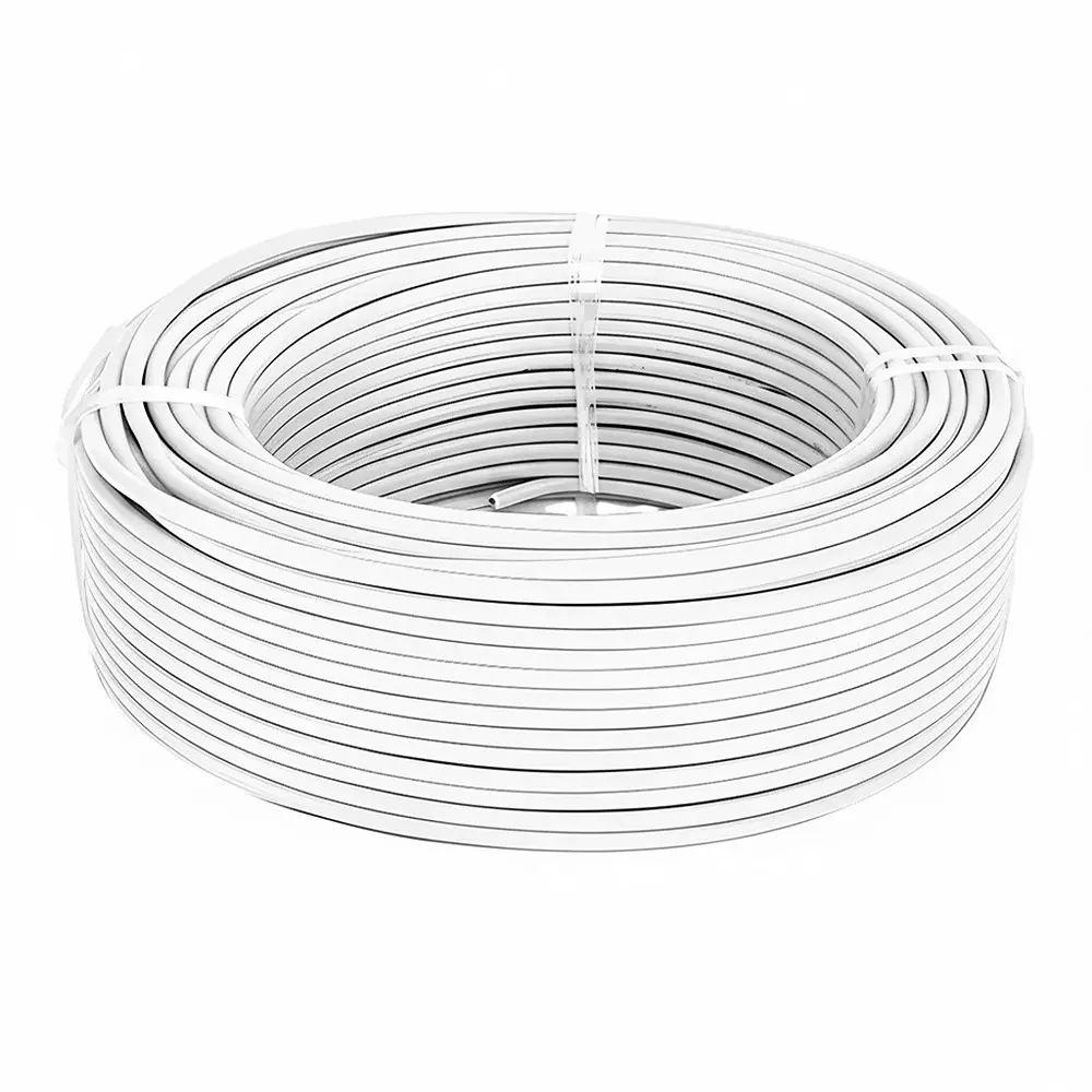 Tickson Flame Retardant House Wire 0.75 sq mm 1 Core White (Roll of 90 m)
