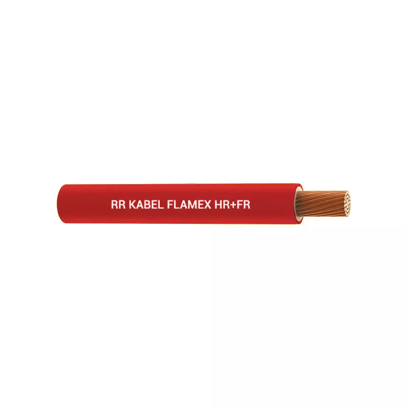 RR Kabel Flamex Industrial Cables 90 m Length HR+FR PVC Insulation 1.5 Sq. mm Annealed Copper Conductor Red