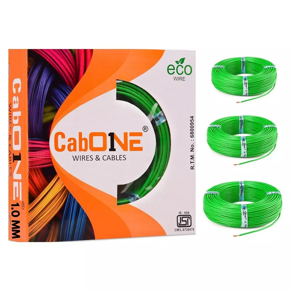 cabone-electrical-wire-green-fr-pvc-insulation-cca-copper-1-core-1-sq-mm-90-m-length-pack-of-3