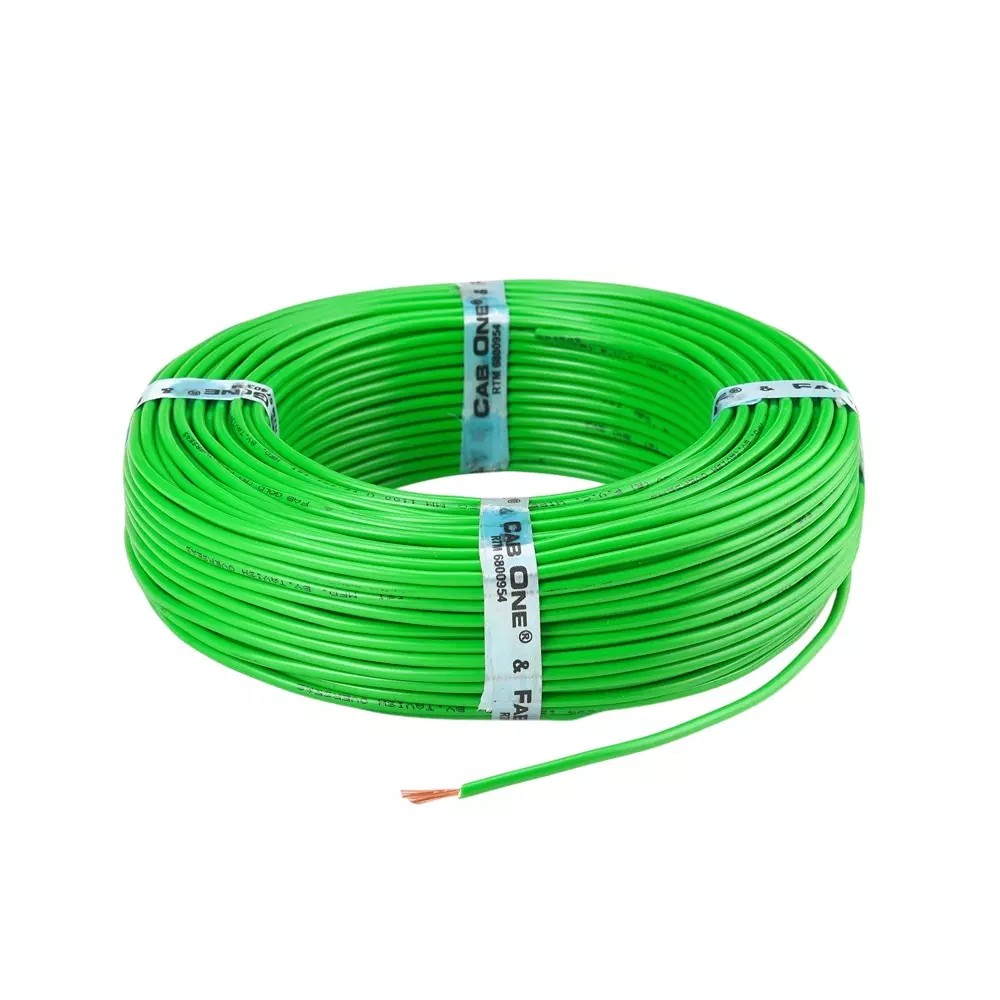 FABGOLD FR Multistrand Cable 1 mm² CCA Copper for Electric Current Flow, (90 m)