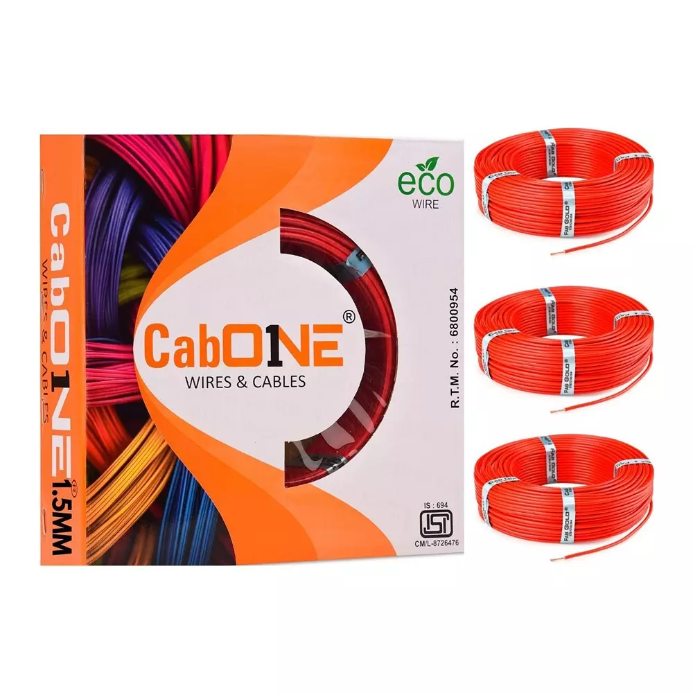 cabone-electrical-wire-red-fr-pvc-insulation-cca-copper-1-core-15-sq-mm-90-m-length-pack-of-3