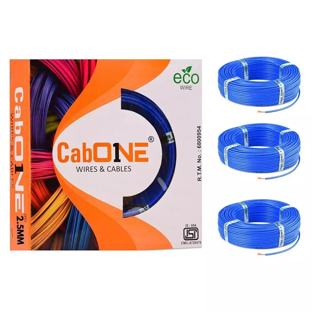 cabone-electrical-wire-blue-fr-pvc-insulation-cca-copper-1-core-25-sq-mm-90-m-length-pack-of-3