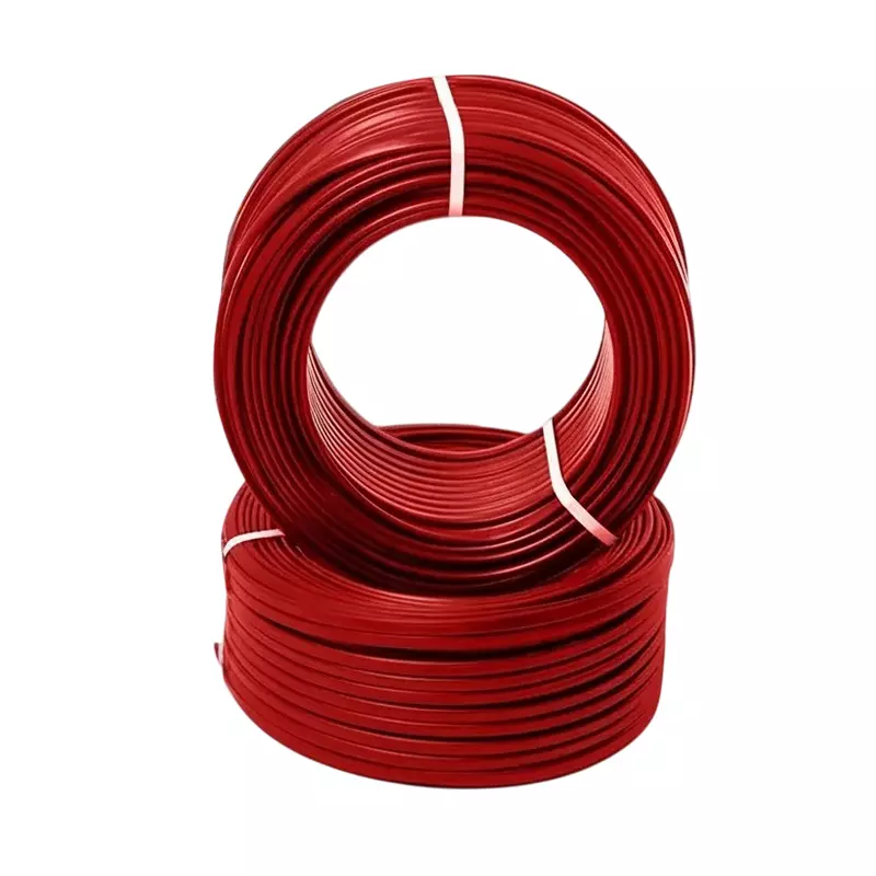 Tickson Flame Retardant House Wire 1 sq mm 1 Core Red (Roll of 90 m)
