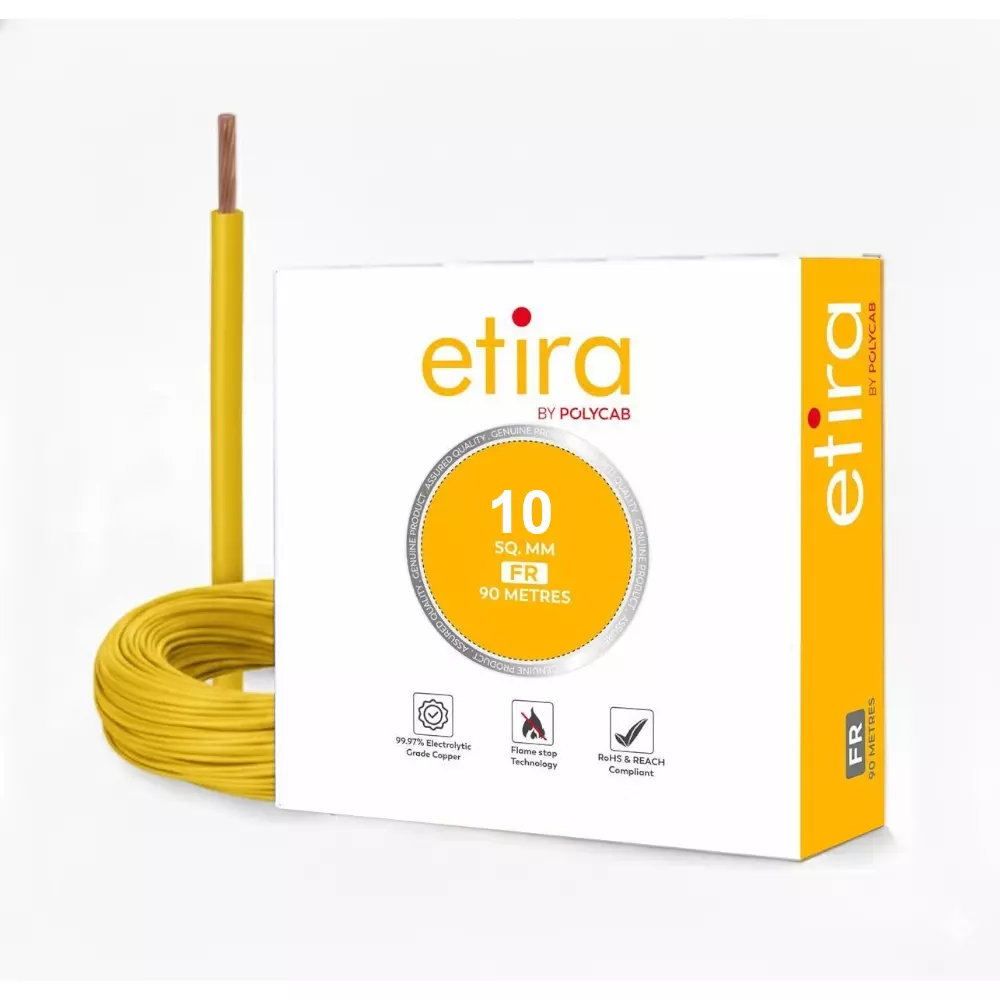 polycab-etira-flame-retardant-fr-house-cable-1-core-x-10-sq-mm-1100-v-copper-conductor-yellow-roll-of-90-m