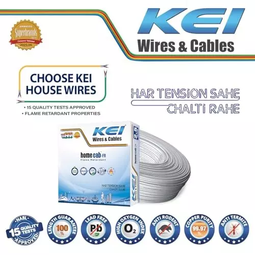 kei-homecab-flame-retardant-fr-house-wires-1-core-25-sq-mm-pvc-insulated-white-color-for-domestic-industrial-connections-roll-of-90-m