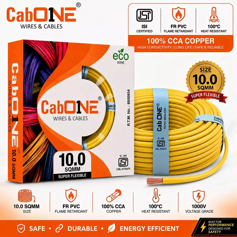 cabone-electrical-wire-yellow-fr-pvc-insulation-cca-copper-1-core-10-sq-mm-90-m-length