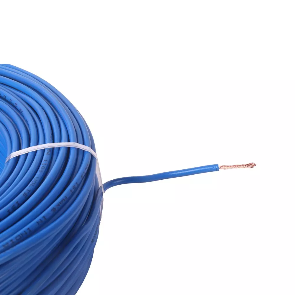 FABGOLD FR Multistrand Cable 1.5 mm² CCA Copper Blue for Electric Current Flow, (90 m)