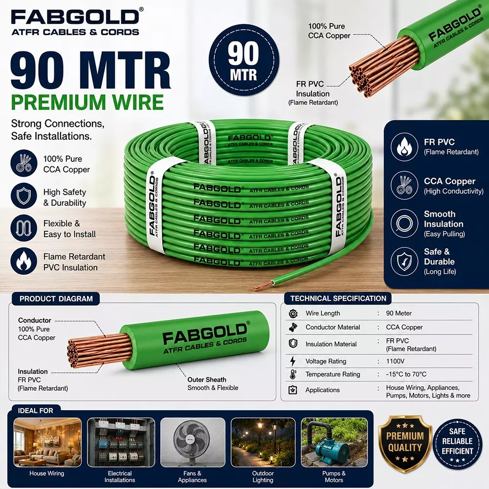 fabgold-electrical-wire-green-fr-pvc-insulation-cca-copper-1-core-4-sq-mm-and-90-m-length