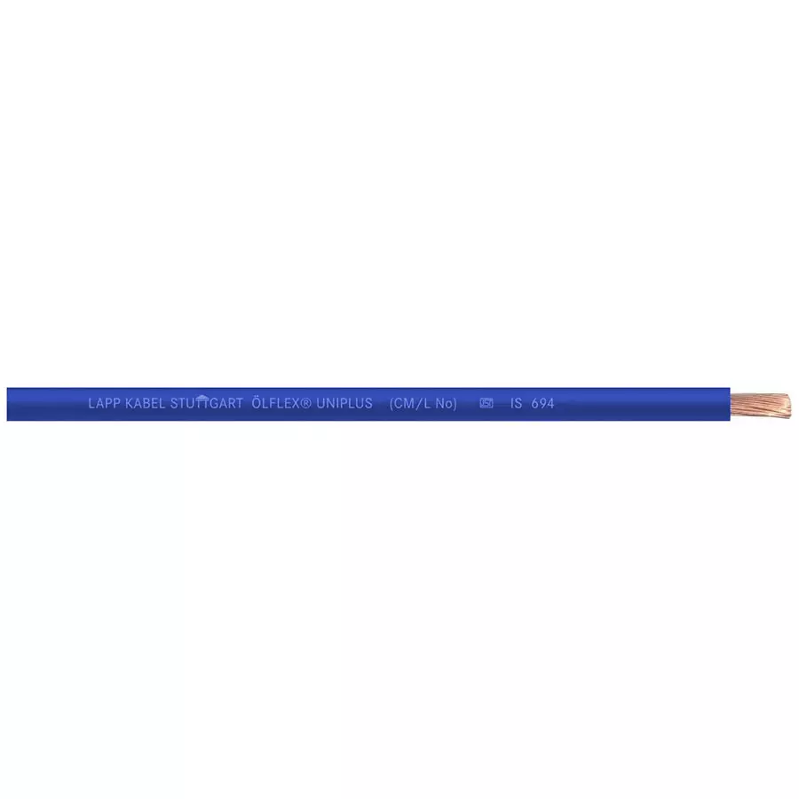 Lapp Ölflex Uniplus Flame Retardant PVC Flexible Cable 120 sq.mm 1 Core Color Dark Blue 3 kV 300 m, 4521146U300