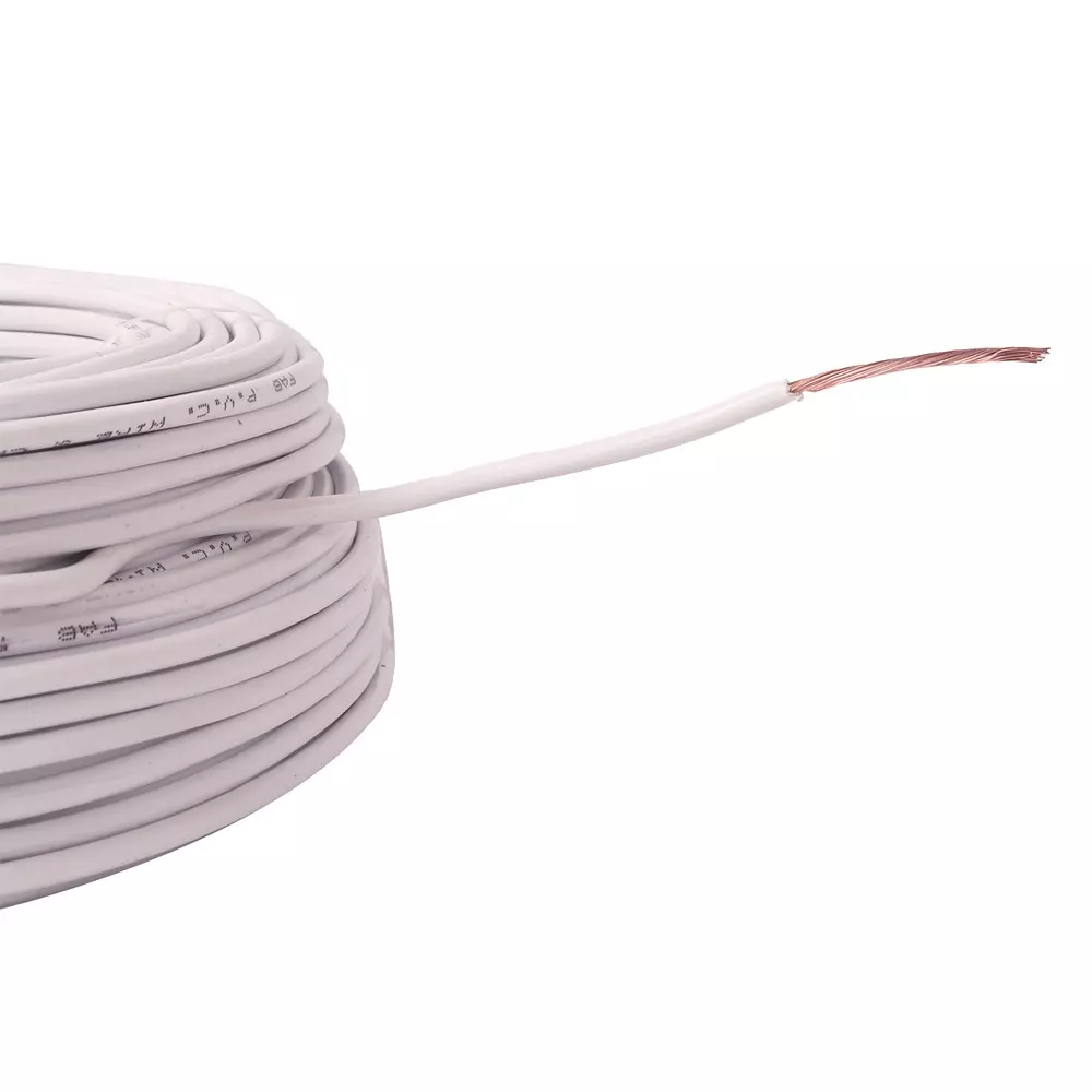 FABGOLD FR Multistrand Cable 1.5 mm² CCA Copper White for Electric Current Flow, (90 m)