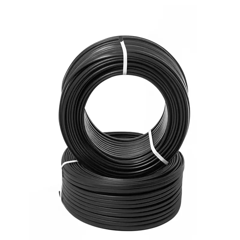 Tickson Flame Retardant House Wire 2.5 sq mm 1 Core Black (Roll of 90 m)