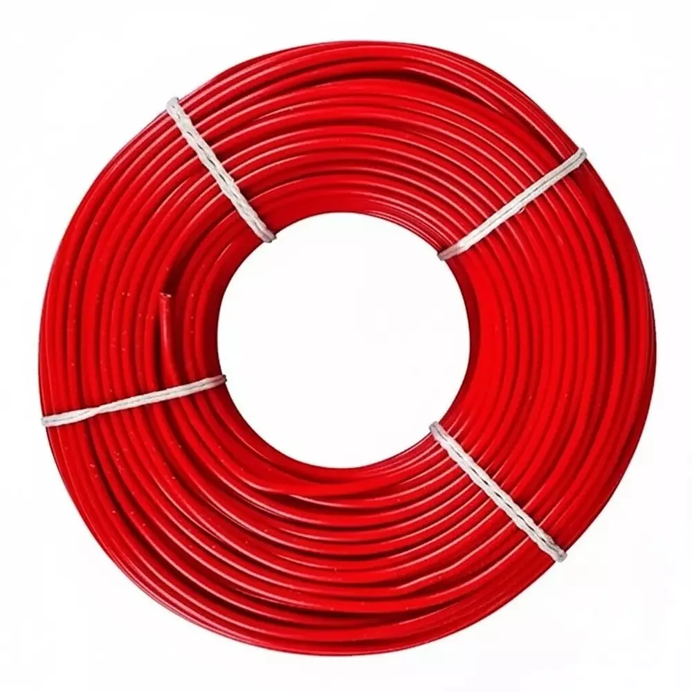 Tickson Flame Retardant House Wire 4 sq mm 1 Core Red (Roll of 90 m)