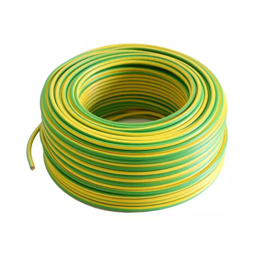 LAPP Ölflex Uniplus FRLS Flame Retardant Low Smoke Cable, 1 Core x 2.5 sq.mm, Green-Yellow, 300 m Length, 4620002U300