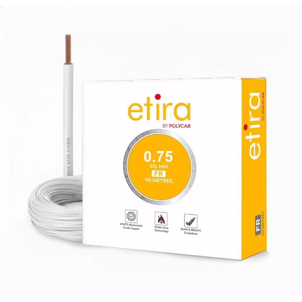 polycab-etira-flame-retardant-fr-house-cable-1-core-x-0-75-sq-mm-1100-v-copper-conductor-white-roll-of-90-m
