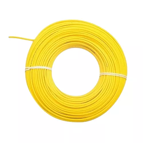 AVOCAB FRLS House Wire 6 Sq.mm 1 Core Yellow 90 m Cable Length