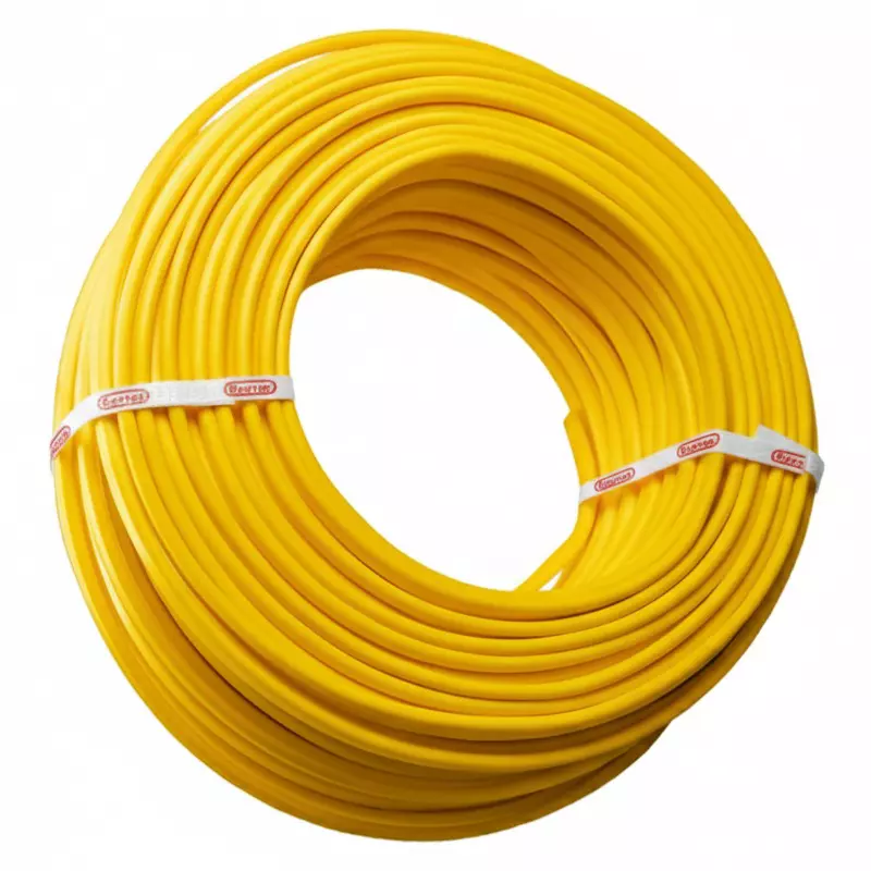 KENTER FRLS Multistrand Cable 4 Sq. mm Copper Conductor 1 Core PVC Insulation 180 m Cable Length Yellow