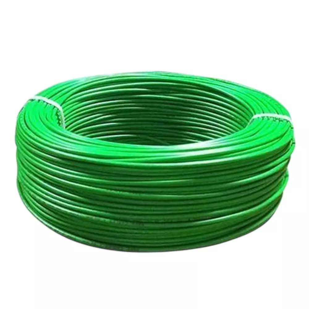 kei-banfire-zhfr-flame-retardant-low-smoke-halogen-lead-free-house-wire-1-core-25-sq-mm-pvc-insulated-green-color-for-domestic-industrial-electrical-wiring-roll-of-90-m
