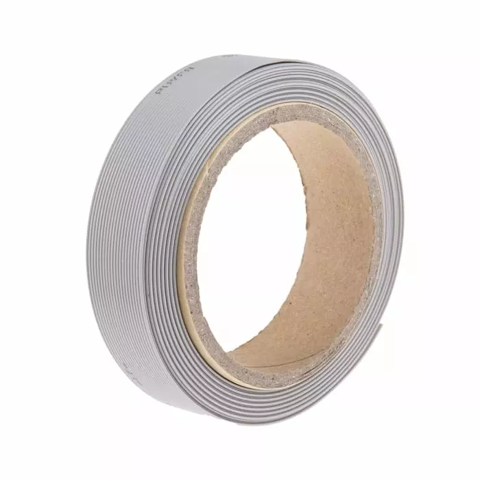 RS PRO Ribbon Cable 1.27 mm 20 Way Flat Grey Sheath 25.4 mm Width 5 m Length, 2899896