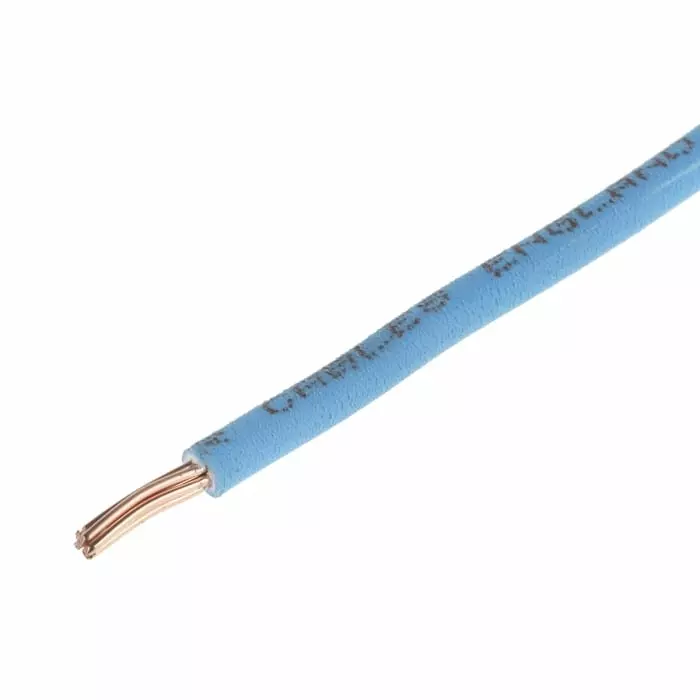 RS PRO 1853937 2.5 mm² 1 core Hook Up Wire Blue (100 m)