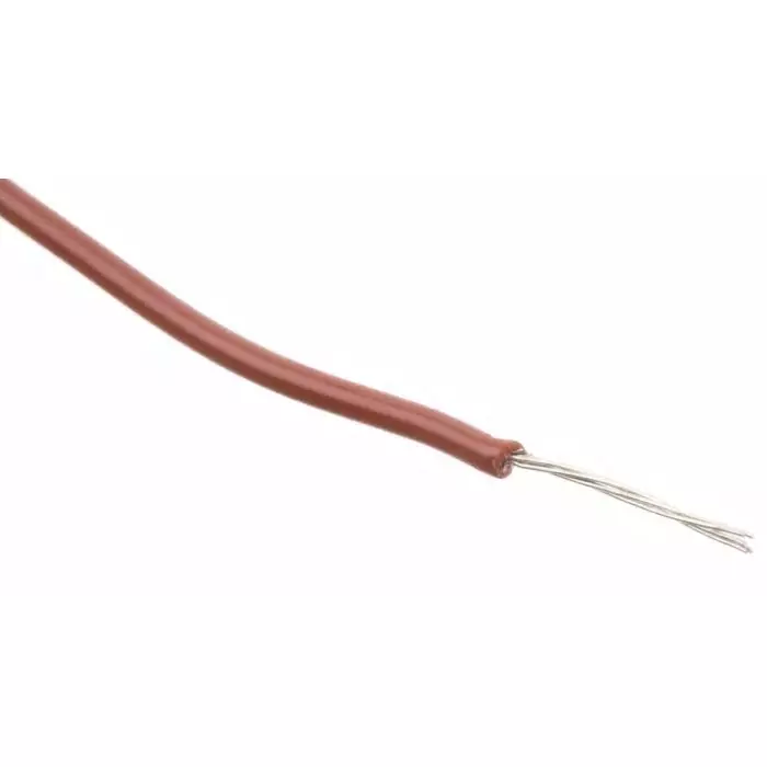 Alpha Wire Single Core Hook Up Wire 0.23 mm² Nominal Area Brown 305 m Length, 3050 BR001