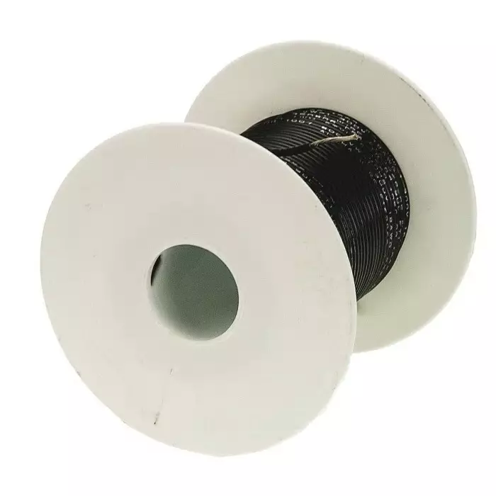 Alpha Wire Single Core Hook Up Wire 0.75 mm² Nominal Area Black 30 m Length, 3055 BK005