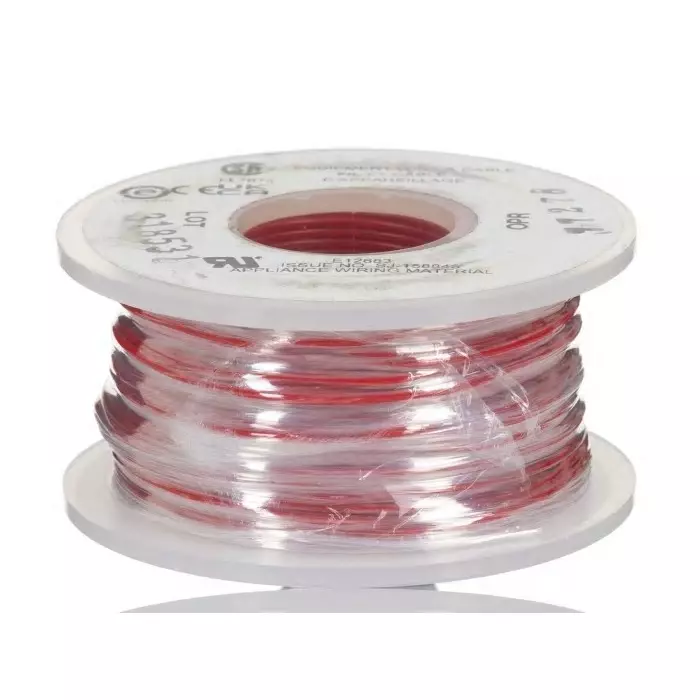 Alpha Wire Single Core Hook Up Wire 0.13 mm² Nominal Area Red 30 m Length, 3049 RD005