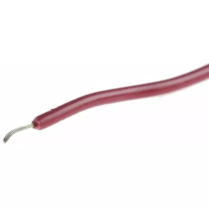 Alpha Wire Single Core Hook Up Wire 0.2 mm² Nominal Area Red 30 m Length, 3070 RD005