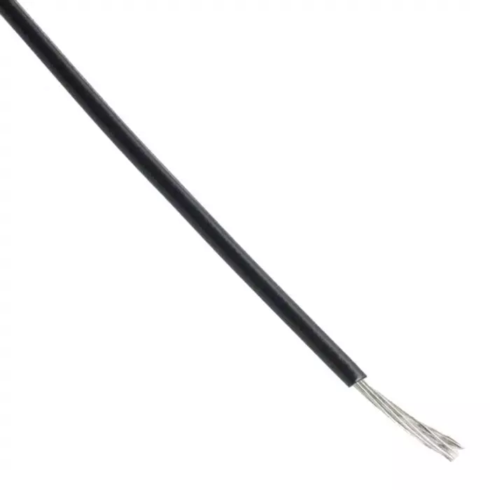 Alpha Wire Single Core Hook Up Wire 0.33 mm² Nominal Area Black 30 m Length, 7055 BK005