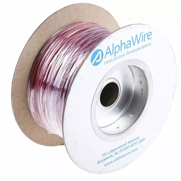 alpha-wire-ecogen-single-core-hook-up-wire-033-mm-nominal-area-red-305-m-length-6713-rd001