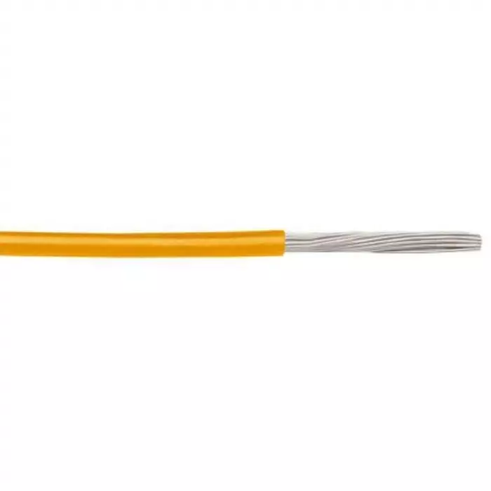 Alpha Wire Single Core Hook Up Wire 0.08 mm² Nominal Area Orange 30 m Length, 1852 OR005