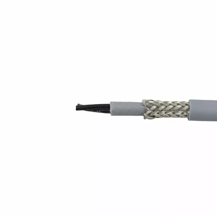 Alpha Wire Control Cable 2 Core 1.5 mm² Area Grey 100 m Length, 470215CY GE033