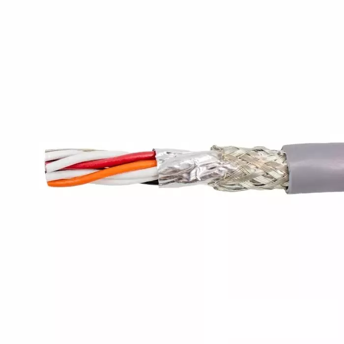 Alpha Wire Data Cable 10 Core 0.35 mm² Area Grey 30 m Length, 6376 SL005