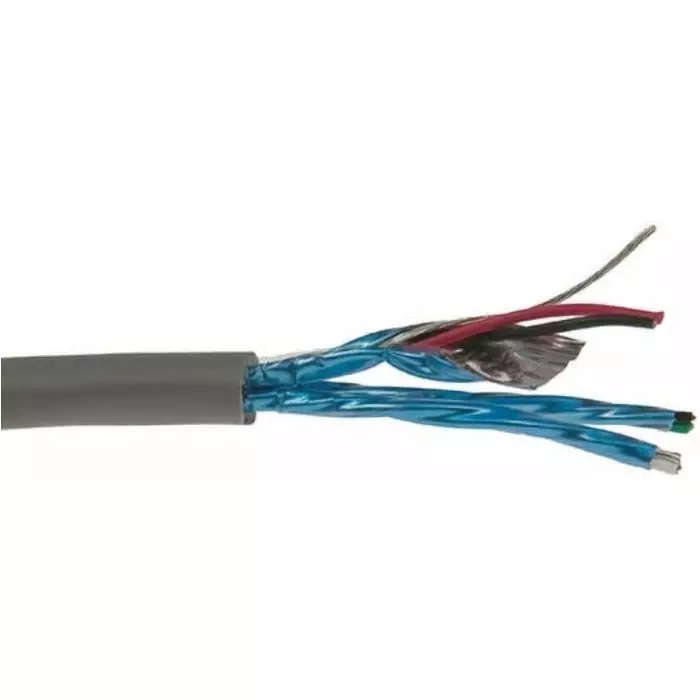 Alpha Wire Data Cable 6 Core 0.35 mm² Area Grey 304 m Length, 6010C SL001