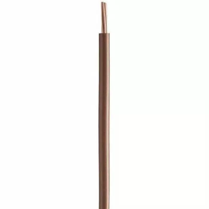 Prysmian 6491B Series Brown 2.5 mm² Hook Up Wire 7/0.67 mm 100m, 20147328 (Pack of 100)
