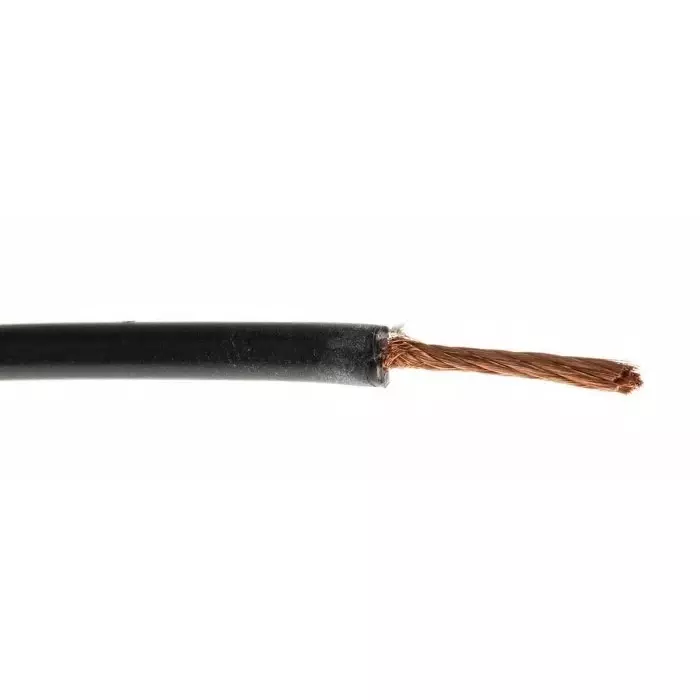 Hew Heinz Eilentropp SIFF Series Black 1.1 mm² Hook Up Wire 17 AWG 516/0.05 mm 20m Silicone Insulation, 13433-01-020