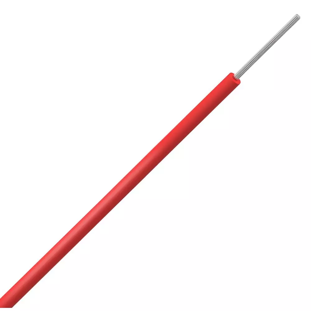 MULTICOMP PRO Hook Up Wire Tinned Copper 0.75 mm² Conductor Area 500 V Red, MP016128